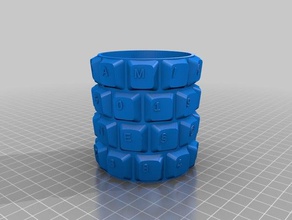 clavier 2 box i contenitori su misura 3d print model - Mito3D