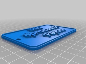 ssp6 keychains customized 3d print model - Mito3D