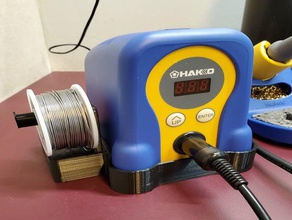 hakko fx-888d titulaire outils 888d la soudure de l'aide fer à souder stand station 3d print model - Mito3D