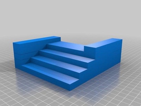 escadas lajes A impressão 3d 3d print model - Mito3D