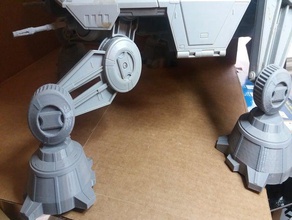 star wars el ataque de los clones todo terreno táctico enforcer en-te repro partes kenner hasbro juegos y juguetes 3d print model - Mito3D