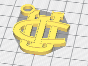 uci keychain keychains 3d printing cura 3d print model - Mito3D
