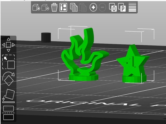 darbe işaretleri oyuncaklar ve oyunlar 3D print model - Mito3D
