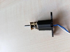 dc motor holder bracket electronics mini 3d print model - Mito3D