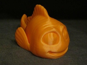 marlin easy print no support models animal cartoon disney pixar figure finding dory nemo fish model sculpture supportless 3d print model - Mito3D