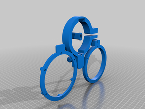 blue yeti pop tükürmek görevlisi 3d baskı 3d print model - Mito3D