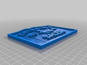 salem borgata di segno art 3d print model - Mito3D