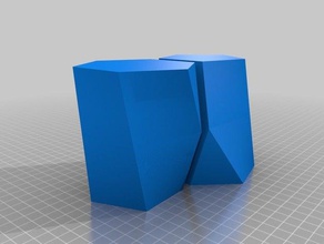 my customized pair packable scutoids math 3d print model - Mito3D