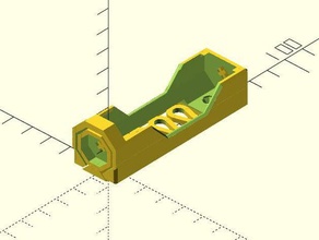 parametric spring battery holder electronics 3d print model - Mito3D