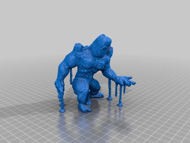 golem de lava brinquedos & games dnd dnd5e masmorras e dragões miniatura miniaturas 3D print model - Mito3D