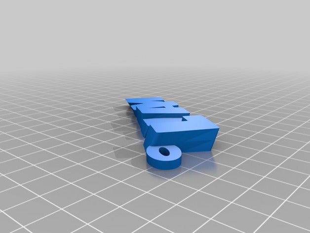 liam chaveiros personalizado 3D print model - Mito3D