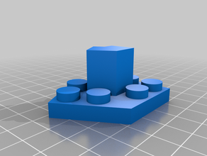 bloques varios exagonales esculturas exin fortes 3d print model - Mito3D