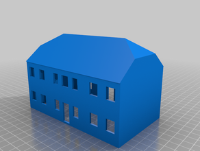 maison 10 buildings & structures architecture n scale 3d print model - Mito3D