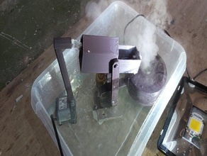 smoke ring machine engineering engeneering science scienceproject shishi odoshi 3d print model - Mito3D