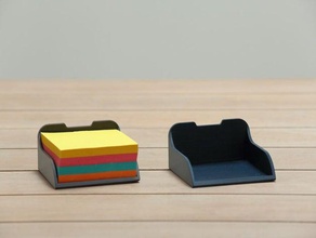paper block holder office 3d print model - Mito3D