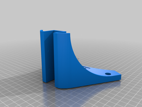 anycubic kossel delta yan bağlar mod xyz 3d yazıcı parçaları 3dprinter artı remix 3d print model - Mito3D
