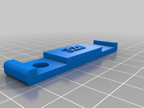 personalizzato levigatura bastoni etichette utensili a mano su misura 3d print model - Mito3D