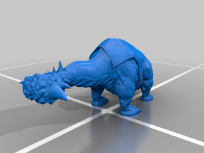 lagarto wartank brinquedos & games seraphon warhammer fantasy 3d print model - Mito3D