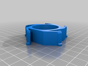 my customized spool hub adapter 55 mm 3d printer parts 3d print model - Mito3D