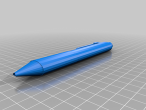 modelo de pen art la pluma 3d print model - Mito3D