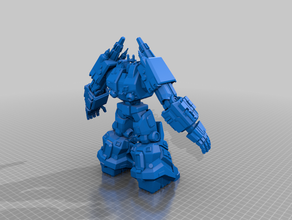 metroplex tfoc modèle de robots 3d print model - Mito3D