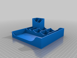 hobby tray tool holders & boxes 3d print model - Mito3D