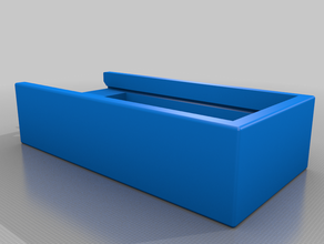 smoothed lockbox organization box lock storage 3d print model - Mito3D