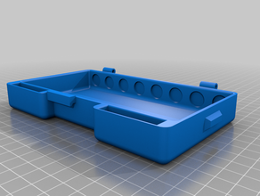 bit box top Inhalt label Werkzeug-Halterungen & - Boxen 3d print model - Mito3D