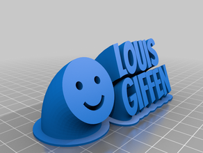 louis giffen özelleştirilmiş 3d print model - Mito3D