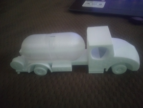 propane truck desk toy toys & games delivery microsd miniature 3d print model - Mito3D