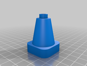 traffic cone leitkegel pylon lego duplo compatible multicolor construction toys 3d print model - Mito3D