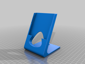simples stand da samsung nota 4 porta-ferramentas & caixas note4 smartphone titular 3d print model - Mito3D