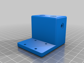 d bot z linear rail mount 3d printer accessories 3d print model - Mito3D