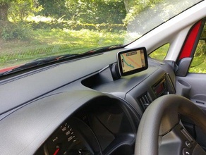 système de navigation support voiture nissan nv200 des véhicules anycubic prodator delta tableau bord montage go 5200 le gps titulaire la tomtom go5200 wifi 3d print model - Mito3D