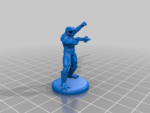 kobra khan - mestres do universo miniatura brinquedos & games motu cobra homem snakeman 3d print model - Mito3D