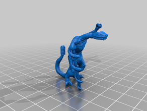 snake men - masters universe baseless toys & games 3d print model - Mito3D