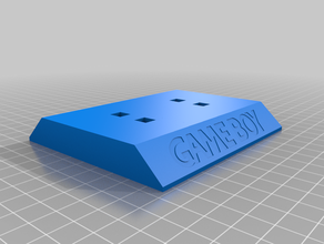 gameboy stand video oyunları göstermek nintendo 3d print model - Mito3D