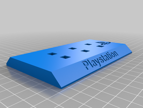 playstation dual shock controlador de suporte exposição jogos vídeo analógico 1 o 2 a 3 4 ps1 ps2 ps3 ps4 psx sony 3d print model - Mito3D