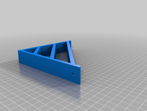 shelf bracket factory - 6in style 2 organization customized 3d print model - Mito3D