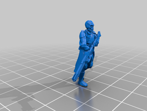 Knochen-Trooper Spiele scifi starfinder Untoten 3d print model - Mito3D
