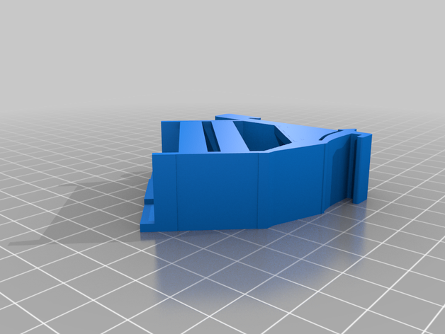 shelly rgbw2 din-Schienen-clip - Elektronik rail clip 3D print model - Mito3D