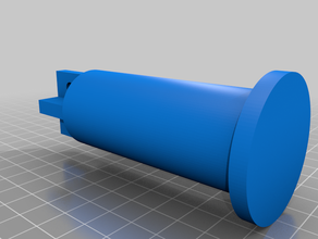 coil holder aluminium profile 3d printer parts ctc bizer filament spool spule spulenhalter 3d print model - Mito3D