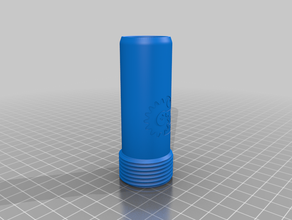 laval nozzle garden sprinkle outdoor & rocket sprinkler 3d print model - Mito3D