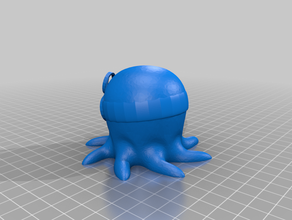 modified steampunk octopus decor 3d print model - Mito3D
