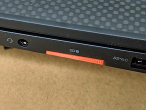 sd card slot filler dell computer 3d print model - Mito3D