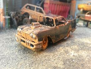 1 64 chryslus salteador de caminos fallout 2 post apocalíptico juegos y juguetes apocalipsis coche chrisalis hot wheels juguete 3d print model - Mito3D