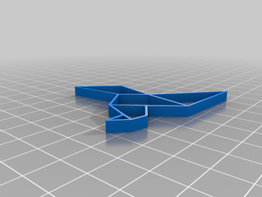 il mio personalizzato origami colomba piccione arredamento su misura 3d print model - Mito3D