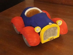 di macchina paperino pato donald carro brinquedos & games 3d print model - Mito3D