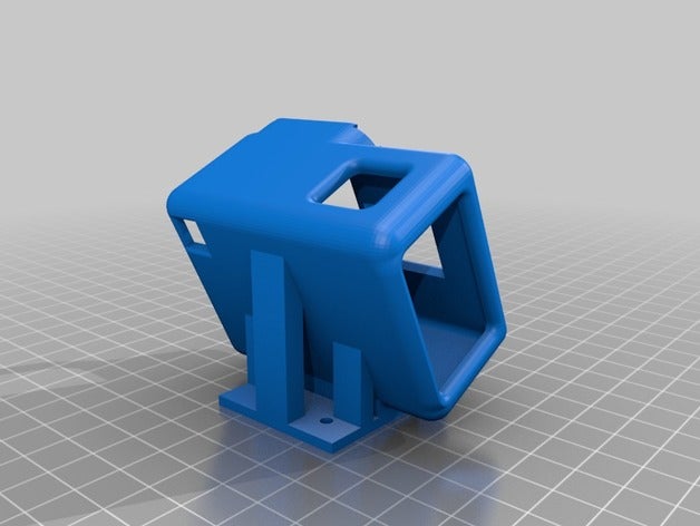 iflight ix5 v3 gopro 6 7 25 grados 3D print model - Mito3D