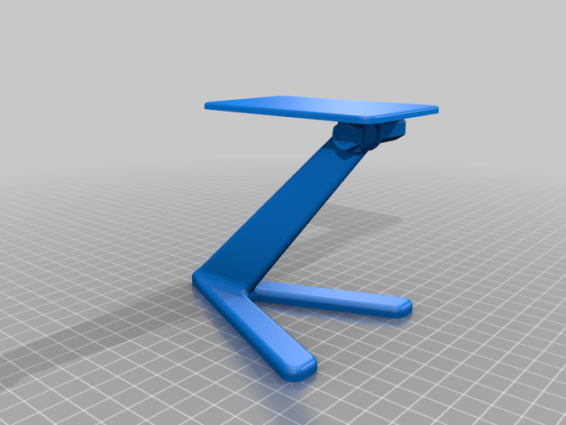 adjustable tablet stand 3D print model - Mito3D